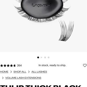 LASHIFY Bold Black Lash Extensions